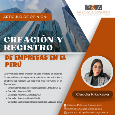 Creación y Registro de Empresas en el Perú: Pasos y Consideraciones Legales