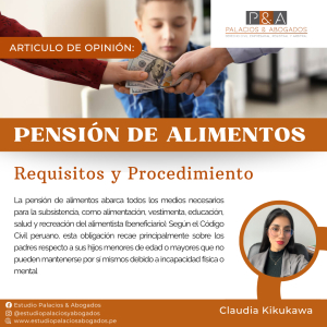 Pensión de Alimentos en el Perú: Requisitos y Procedimientos para Solicitarla
