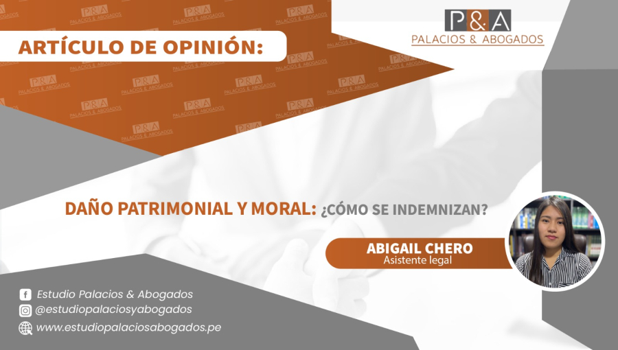 ¿QUÉ SE ENTIENDE POR DAÑO PATRIMONIAL Y MORAL? ¿CÓMO SE INDEMNIZAN?
